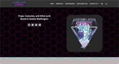 Desktop Screenshot of cosmicashstudios.com